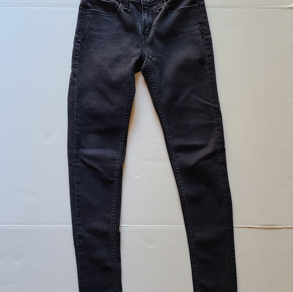 Levi's Super Skinny Black Jeans - Picture 6 of 7